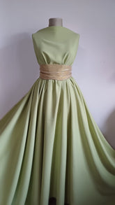 Stofa Crepe Indonezia Verde Olive STO1322