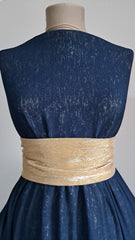 Tricot finuț Albastru Marin, elastic TRI1040