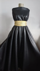 Piele Ecologica Negru cu dos Imblanit PIE 1007