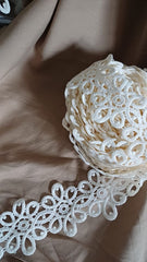 Bandă Dantelă Macrame Floral DAN1012