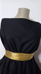 Poplin bumbac Negru Intens BBC1121