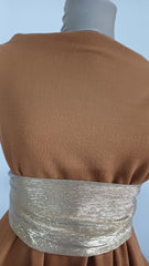 Stofa Texturata Mustar, cu aspect   Imitație de IN, plinuță STO1360