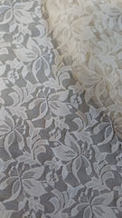 Dantela Elastica model floral Cercelusi Crem DAN1005