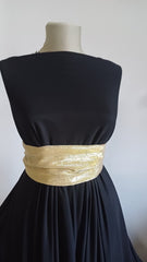 Lycra Negru Intens, Ripsata ELA1250
