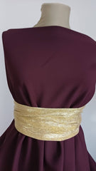 Stofa PLUM, plina, elastica, aspect ușor nisipos  STO1377