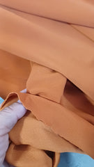 Material Elastic Ripsat Caramiziu, gros  ELA1173