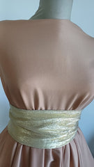 Latina Spandex Bej- Stofa elastica STO1093