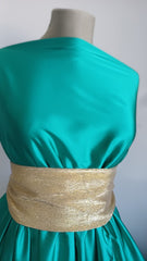 Matase satinata LUX, VERDE AQUA MAT1435