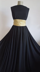 Lycra Negru Intens, Ripsata ELA1250