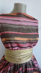 Voal Chifon Imprimeu Rainbow Mountain VOAL1218