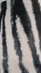 Crep regal Imprimeu Animal Print, in nuanțe de gri si negru VOAL1227