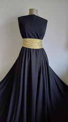 Imitatie de IN Black cu aspect mătăsos MAT1273