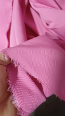 Stofa Ripsata Roz Intens - usor elastică  STO1362