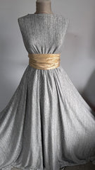 Jerse dungi Negru/Gri, elastic, fluid  ELA1379