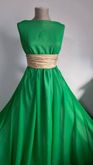 Voal Chifon,Verde Iarba  VOAL1091