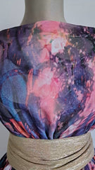 Burn Out Multicolor cu Aspect Acuarelă MAT1031