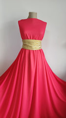 Voal Chifon  Rosu Zmeuriu  VOAL1222