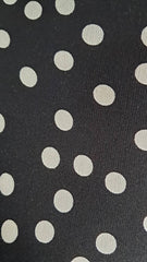 Jerse Viscoza, Negru cu Buline Albe  ELA1399