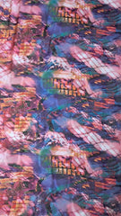 Burn Out Multicolor cu Aspect Acuarelă MAT1031