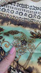 Mătase Satinată Model Etno Opulent MAT1324