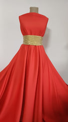 Neopren Rosu Corai , material elastic plin  ELA1368