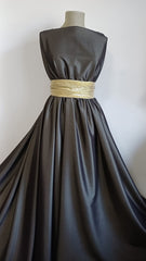 Dupont Lycra Negru / Bej Sidefiu   MAT1122