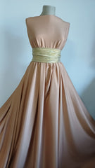 Latina Spandex Bej- Stofa elastica STO1093