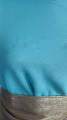 Plasa Elastica Turcoaz cu Picouri  ELA1355