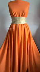 Material Elastic Texturat Orange ELA1310