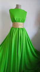 Latina Spandex Verde Neon- Stofa elastica STO1310