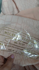 Milano Collection Marmorat Peach Fuse-material elastic  ELA1357