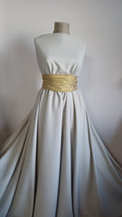 Stofa englezeasca Gri spre Vernil, usor elastică, fluida  STO1378