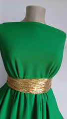 Scuba crepe VERDE INTENS  ELA1309