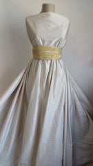 Tafta Bej Sidef  amestec fibre vegetale MAT1040