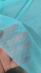 Plasa Elastica Turcoaz cu Picouri  ELA1355