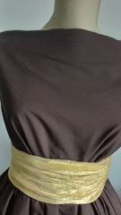 Polycotton Maron Ciocolata, 80%bumbac, 20% poliester BBC1068