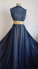 VOAL CHIFON BLEUMARIN BOBITE VOAL1196
