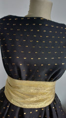 Chifon Gold Buti - fabricat in INDIA  VOAL1232