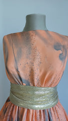 Voal crinkle imprimeu Toamna Parfumata VOAL1217