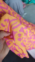 Silky Orange cu Fucsia  MAT1380