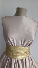 Viscoză satinatată nude – O fibră naturală vegetală 100%  VIS1186