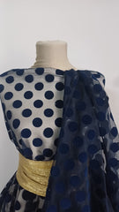 Tull cu Buline Mari de Catifea, (2.5 cm diametru) ELA1400