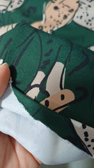 Stofa Crepe Safari Verde/Bej/Canel STO1235