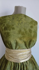 Mătase Elastică Olive Degrade – Indonezia MAT1107