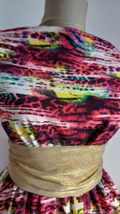 Stofa Barbi Imprimeu Pictură Animal Print STO1162