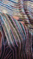 LUREX AURIU cu DUNGULIȚE MULTICOLORE ELA1302