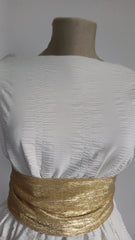 Matase Ivory cu model din lucratură  MAT1335