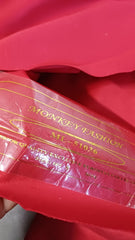 Tafta dublata cu milaneza pe dos, textura infoiata  MAT1225